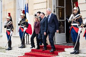 PM Barnier Receives Quebec Prime Minister - Paris