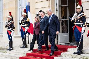 PM Barnier Receives Quebec Prime Minister - Paris