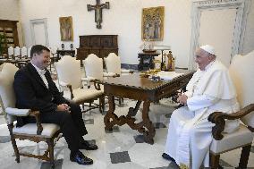 Pope Francis receives Martin Selmayr - Vatican