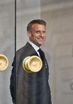 President Macron At The Elysee Palace - Paris