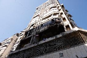 Civil Defense Building Attacked By Israeli Army - Lebanon