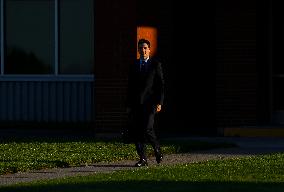 PM Trudeau Departs To The Francophonie Summit - Ottawa