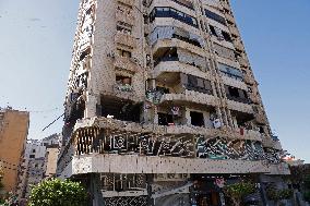 Civil Defense Building Attacked By Israeli Army - Lebanon