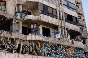 Civil Defense Building Attacked By Israeli Army - Lebanon