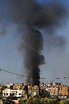 Nine Killed In Israeli Air Strike On Central Beirut