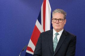 Keir Starmer And Ursula Von Der Leyen Meeting - Brussels