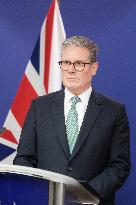 Keir Starmer And Ursula Von Der Leyen Meeting - Brussels