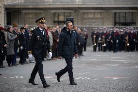 Tribute To The Victims Of The Attack On October 3, 2019 - Paris