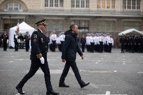 Tribute To The Victims Of The Attack On October 3, 2019 - Paris