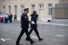 Tribute To The Victims Of The Attack On October 3, 2019 - Paris