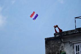 Begining Of Dashain Festival In Nepal