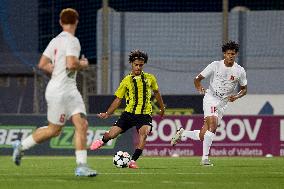 Valletta FC v Honka FC - UEFA Youth League 2024-25