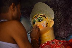 Durga Puja Preparation In India