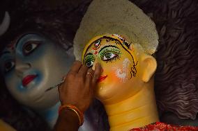 Durga Puja Preparation In India