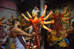 Durga Puja Preparation In India