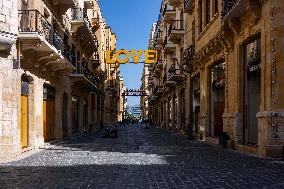 Downtown Beirut Empty Streets - Beirut