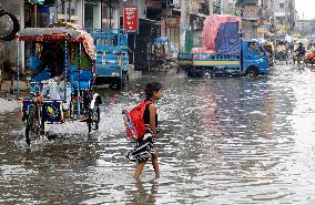 Heavy Rainfall In Dhaka - Bangladesh