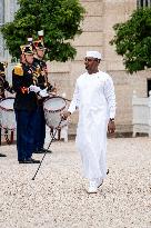 French President Welcomes Chad's President - Paris