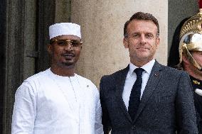 French President Welcomes Chad's President - Paris