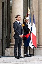 French President Welcomes Chad's President - Paris