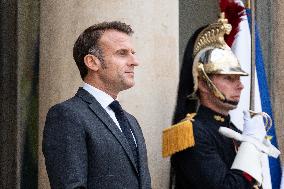 French President Welcomes Chad's President - Paris