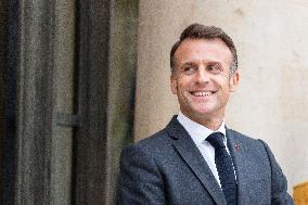 French President Welcomes Chad's President - Paris