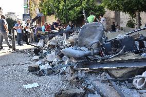 Israeli Airstrike On Central Beirut Kills 9, Injures 14