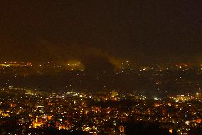 Israel Launches Fresh Strikes On South Beirut - Lebanon