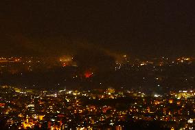 Israel Launches Fresh Strikes On South Beirut - Lebanon