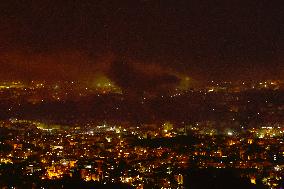 Israel Launches Fresh Strikes On South Beirut - Lebanon