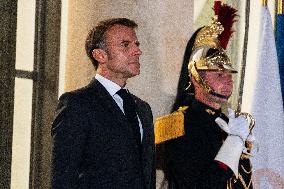 Benin’s President Patrice Talon At The Elysee - Paris