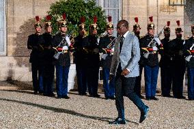 Benin’s President Patrice Talon At The Elysee - Paris