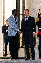 Benin’s President Patrice Talon At The Elysee - Paris