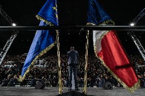 Launch Of La France Humaine Et Forte - Saint-Ouen