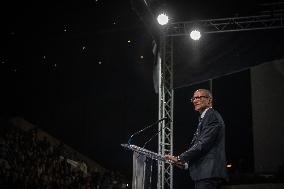 Launch Of La France Humaine Et Forte - Saint-Ouen