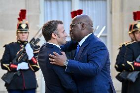 Congolese President Tshisekedi At The Elysee - Paris