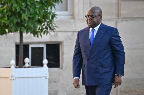 Congolese President Tshisekedi At The Elysee - Paris