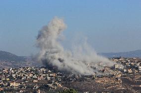 Israel Strikes South Lebanon