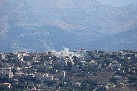 Israel Strikes South Lebanon