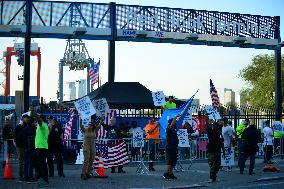 Protest In Brooklyn, New York