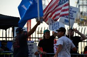 Protest In Brooklyn, New York