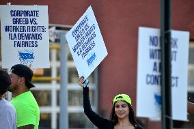 Protest In Brooklyn, New York