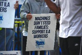 Protest In Brooklyn, New York