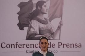 Mexico’s President Claudia Sheinbaum News Conference