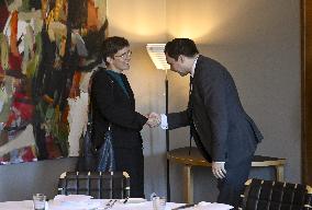 Finnish and German ministers meet in Helsinki