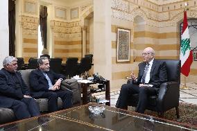 PM Mikati Meets Iranian FM Araghchi - Beirut