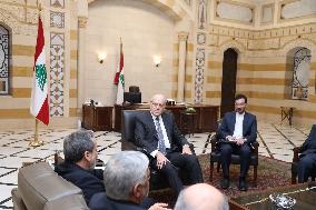 PM Mikati Meets Iranian FM Araghchi - Beirut