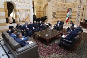 PM Mikati Meets Iranian FM Araghchi - Beirut