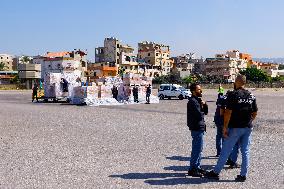 WHO Aid Arrives In Beirut