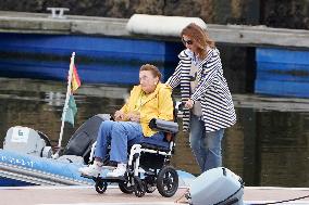 Infanta Margarita Enjoys A Day At Sea With Her Family - Sanxenxo